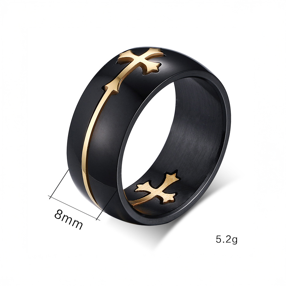 Unisex prsten Sanctus – Symbol síly a spirituality (4)